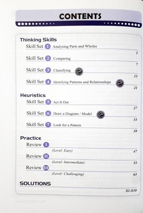 SAP Conquer Thinking Skills & Heuristics Workbook 2