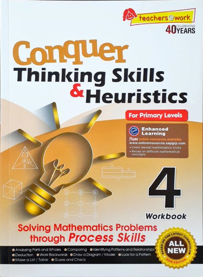 SAP Conquer Thinking Skills & Heuristics Workbook 4