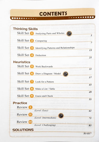 SAP Conquer Thinking Skills & Heuristics Workbook 4