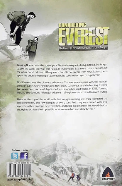 Conquering Everest The Lives Of Edmund Hillary And Tenzing Norgay Graphic Novel (P)