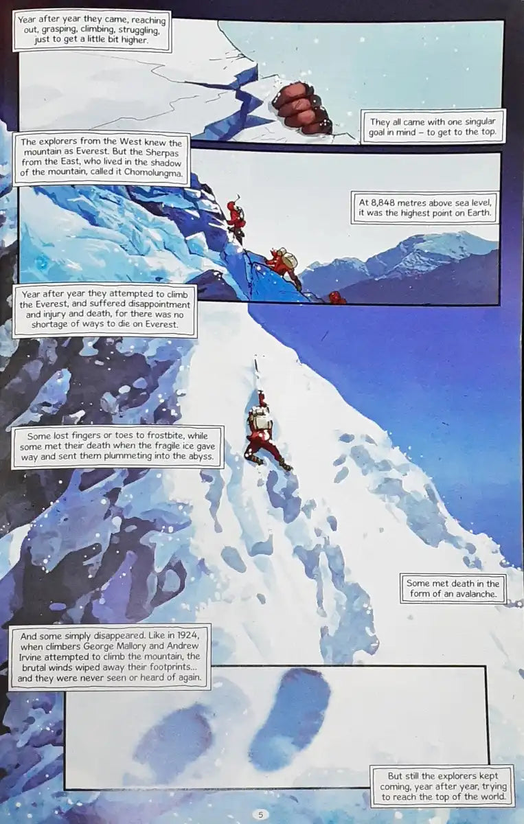 Conquering Everest The Lives Of Edmund Hillary And Tenzing Norgay Graphic Novel (P)