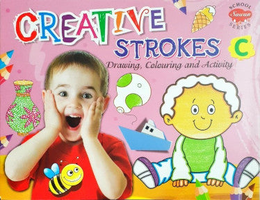 Creative Strokes C Drawing Colouring And Activity