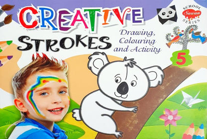 Creative Strokes 5 Drawing Colouring And Activity