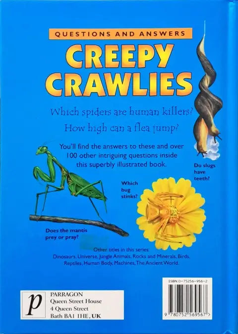 Questions And Answers Creepy Crawlies