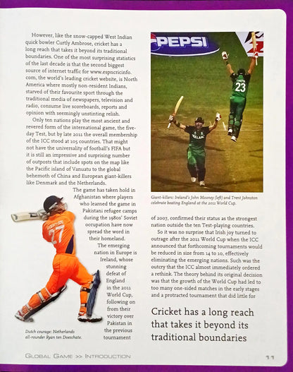 Cricket The Definitive Guide to the International Game | Hardcover