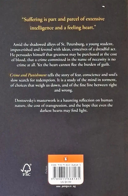 Crime and Punishment : Penguin Select Black Classics