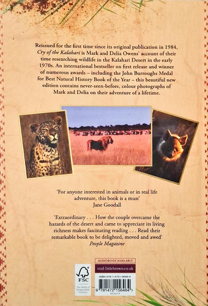 Cry of the Kalahari | Hardcover