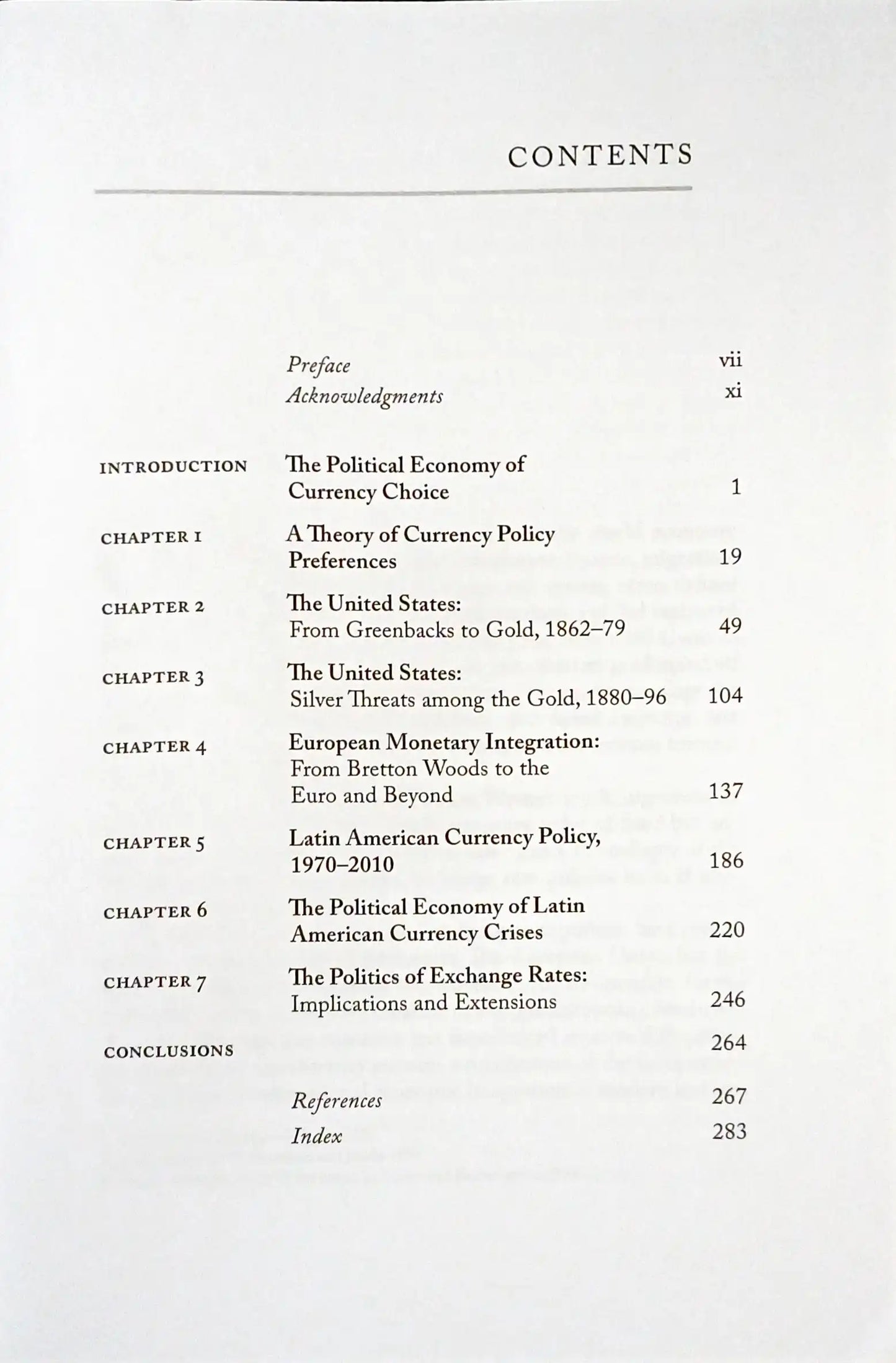 Currency Politics