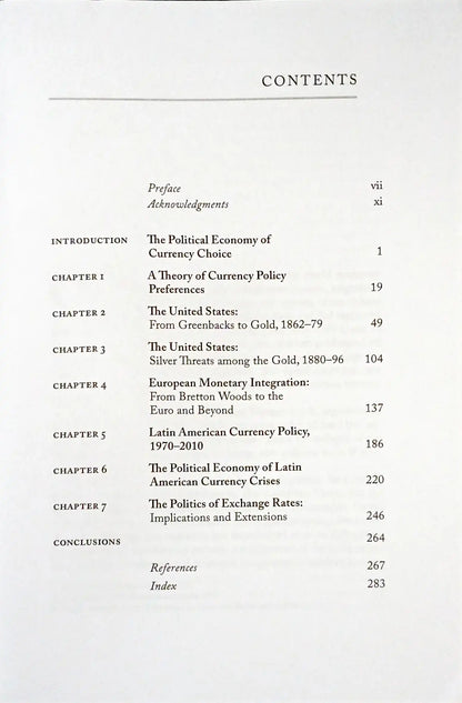 Currency Politics