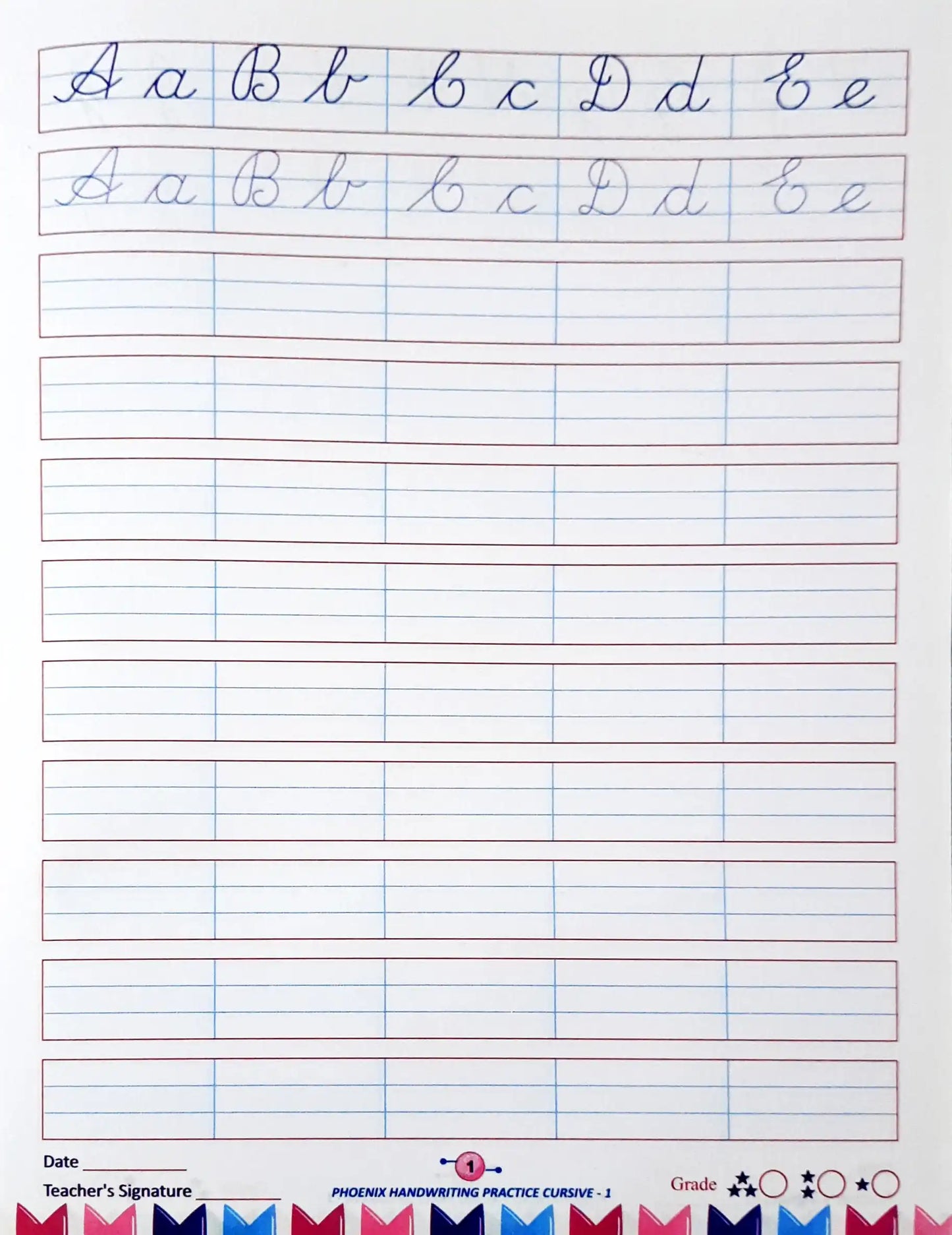 Handwriting Practice Cursive Writing 1