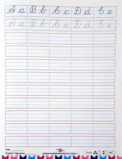 Handwriting Practice Cursive Writing 1