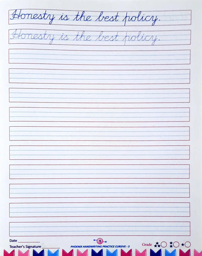 Handwriting Practice Cursive Writing 3