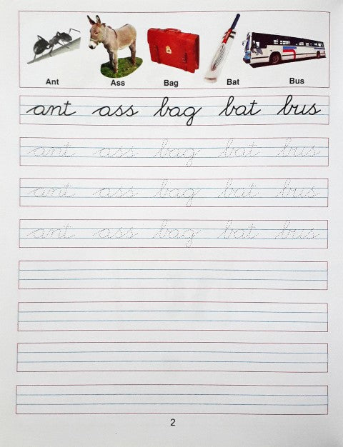 Cursive Writing Words