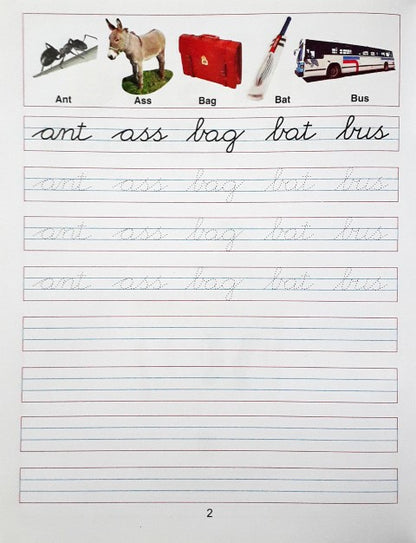 Cursive Writing Words