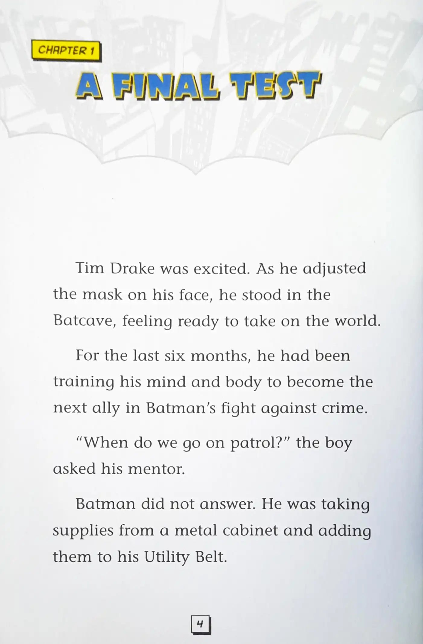 Robin's First Flight (DC Super Heroes : Batman)