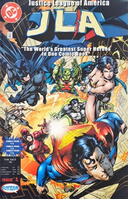 DC Gotham Justice League Of America JLA Issue #1