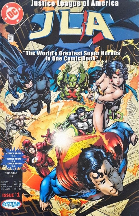 DC Gotham Justice League Of America JLA Issue #1