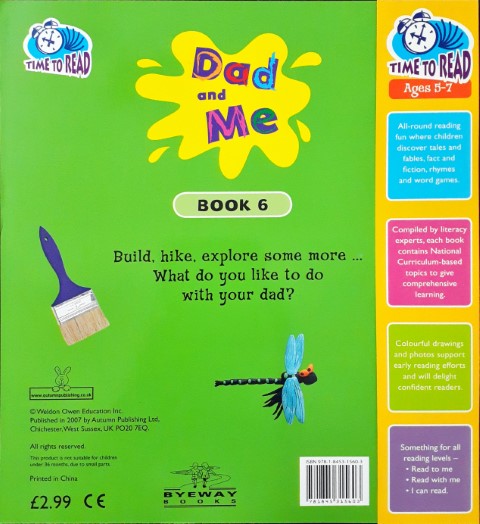 Time To Read Dad And Me Book 6