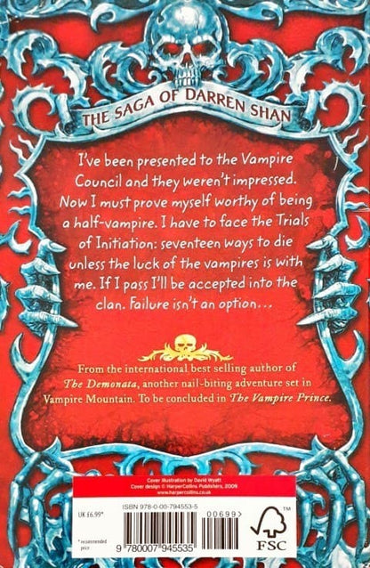 The Saga Of Darren Shan 5 Trials of Death The Bloodletting Begins