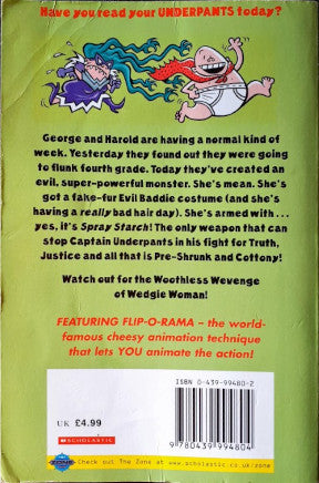 Captain Underpants (#5) And The Wrath Of The Wicked Wedgie Woman (P)