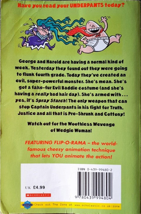 Captain Underpants 5 Captain Underpants And The Wrath Of The Wicked Wedgie Woman