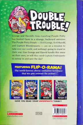 Captain Underpants And The Preposterous Plight Of The Purple Potty People (Colour Edition #8)