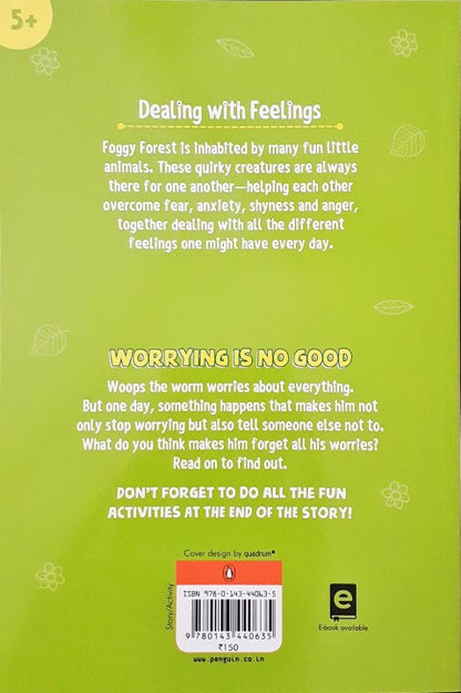 Worrying Is No Good Story And Activity Book