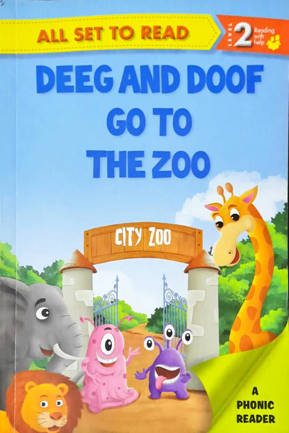 All set to Read Level 2 : A Phonics Reader - Deeg and Doop go to the Zoo (P)