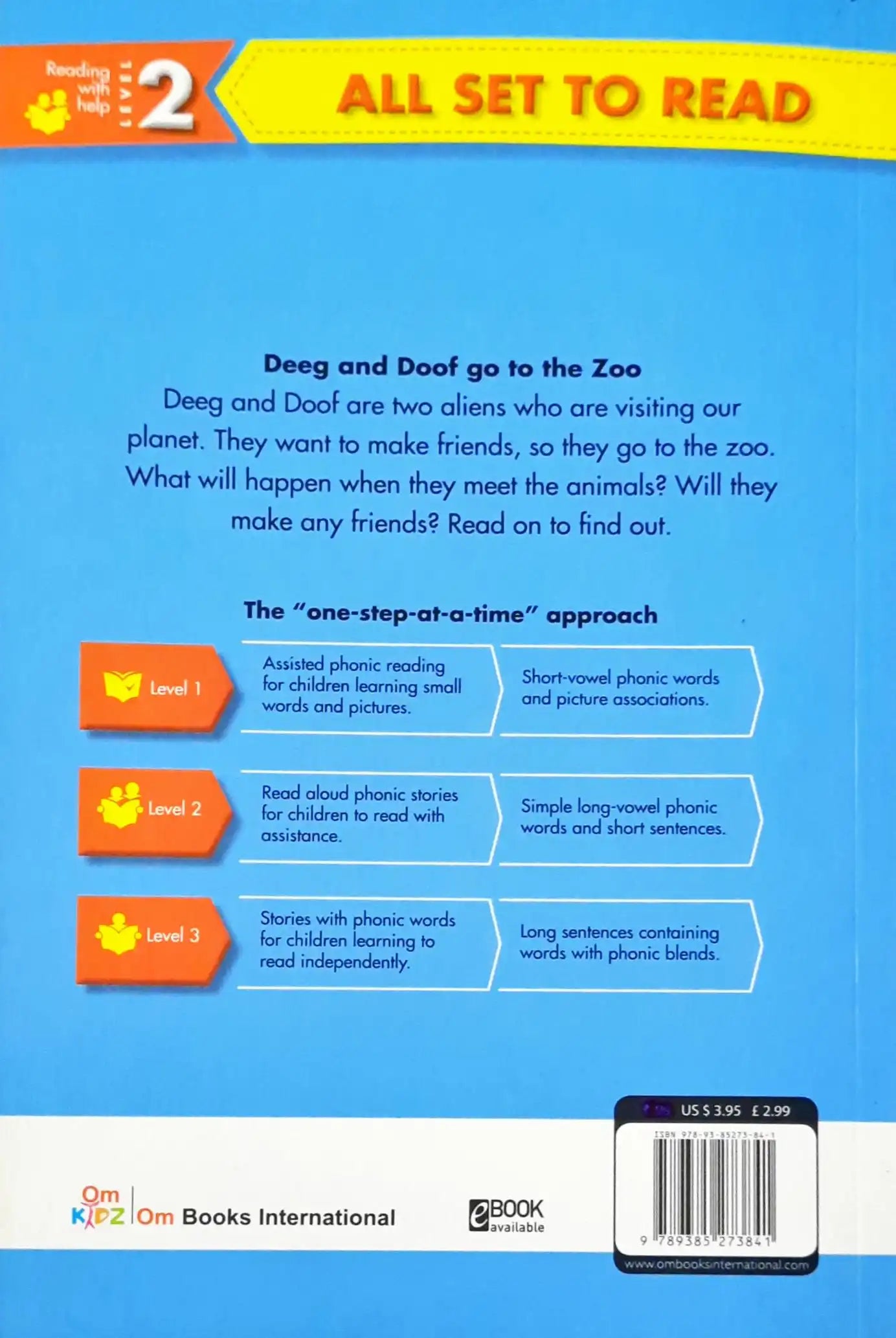 All set to Read Level 2 : A Phonics Reader - Deeg and Doop go to the Zoo (P)