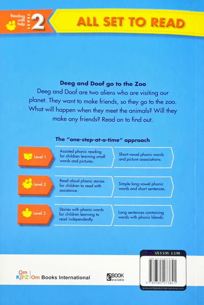 All set to Read Level 2 : A Phonics Reader - Deeg and Doop go to the Zoo (P)