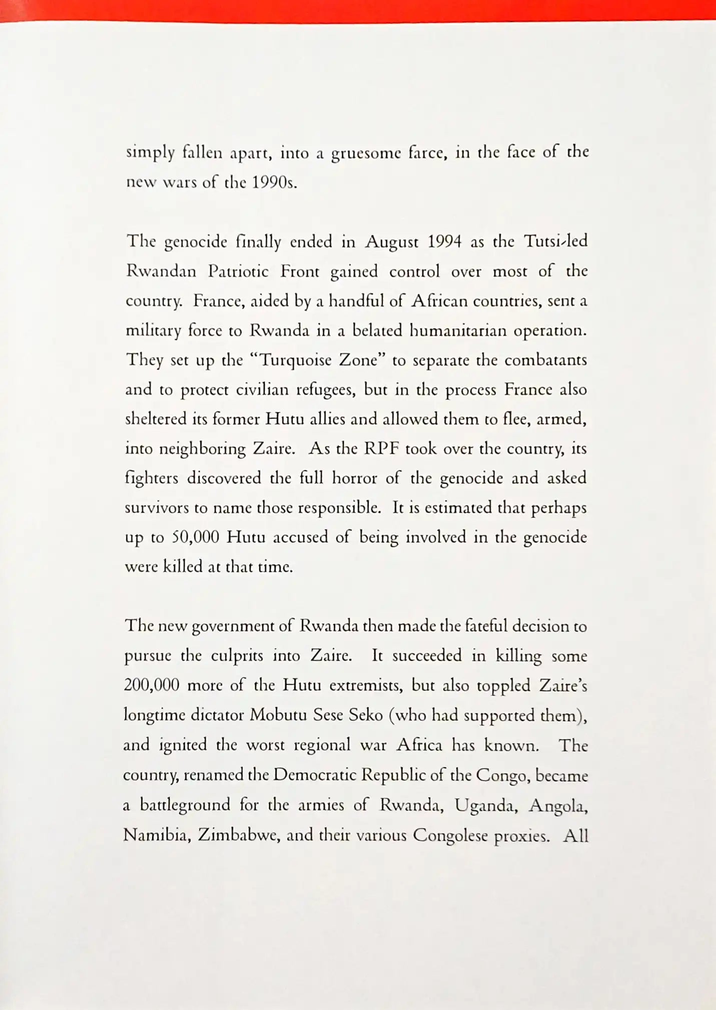 Deogratias : A Tale of Rwanda