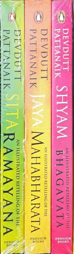 Ramayana Mahabharata Bhagavata Box Set Illustrated Retellings of the Greatest Indian Epics