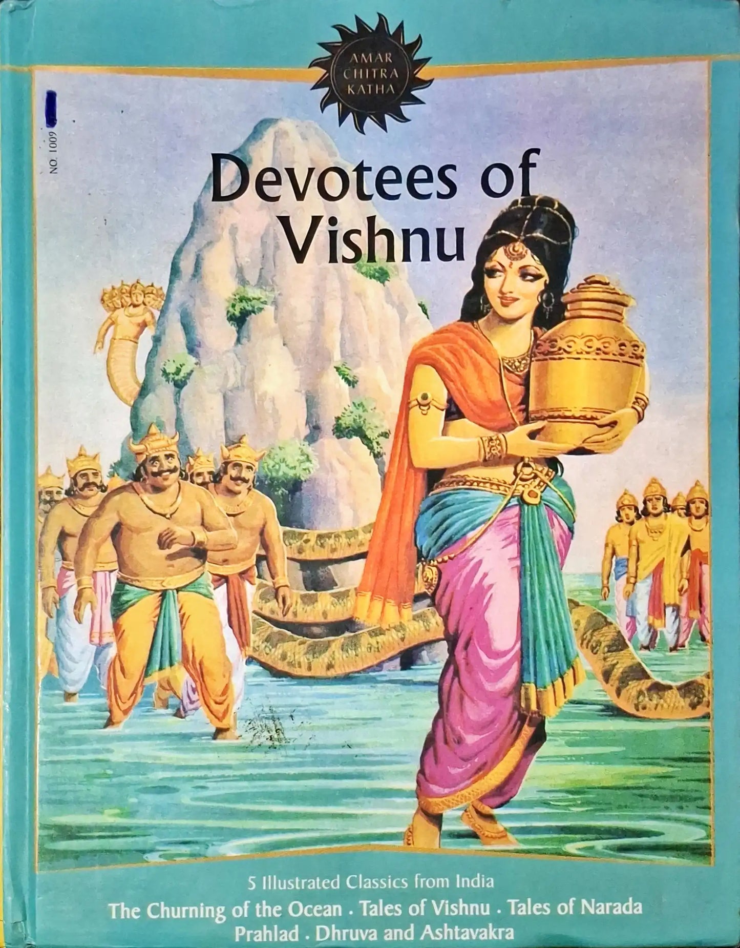 Devotees of Vishnu 5 in 1 : Amar Chitra Katha Vol. 1009 | Hardcover (P)