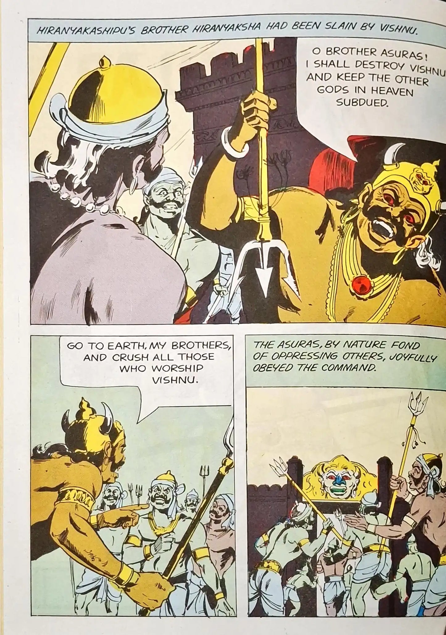 Devotees of Vishnu 5 in 1 : Amar Chitra Katha Vol. 1009 | Hardcover (P)