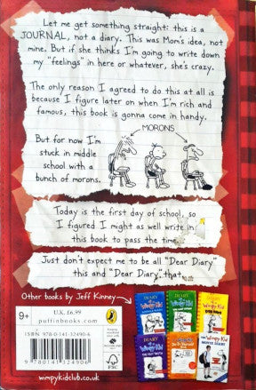 Diary Of A Wimpy Kid (Diary Of A Wimpy Kid #1)