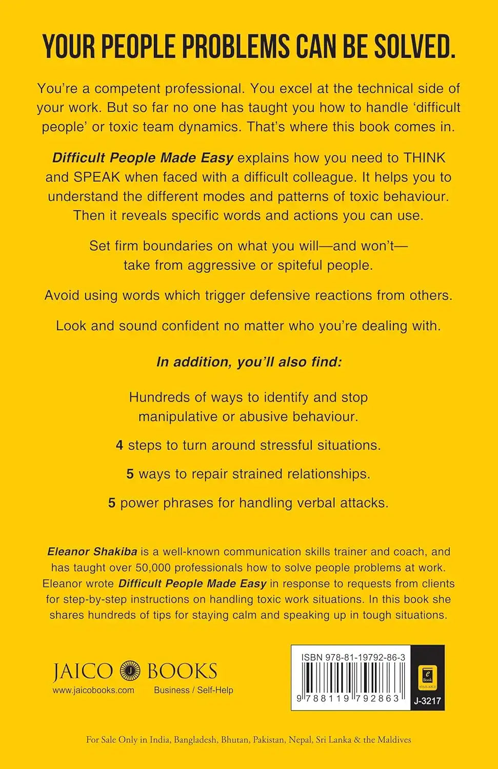 Difficult People Made Easy