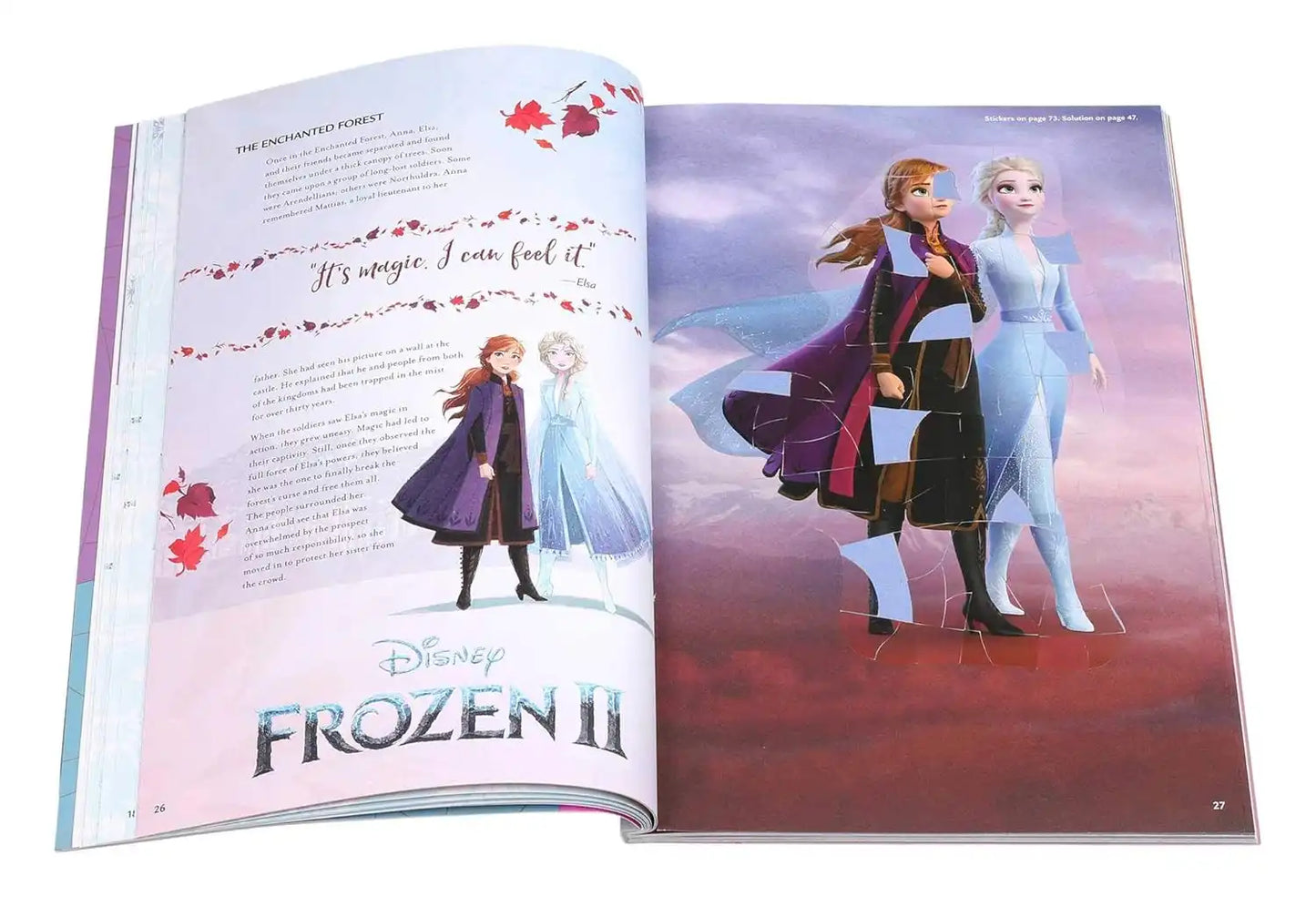 Disney Frozen II Sticker Art Puzzles