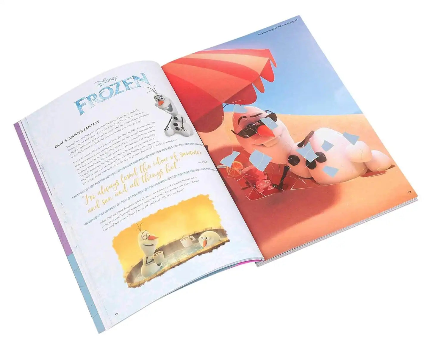 Disney Frozen II Sticker Art Puzzles