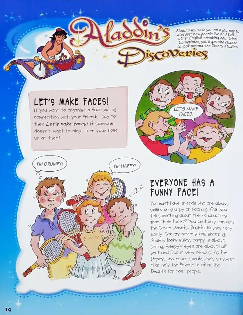 Magic English Deviantart Disney Magic English #18 to #21 : Set of 4 Books with interactive DVDs ...