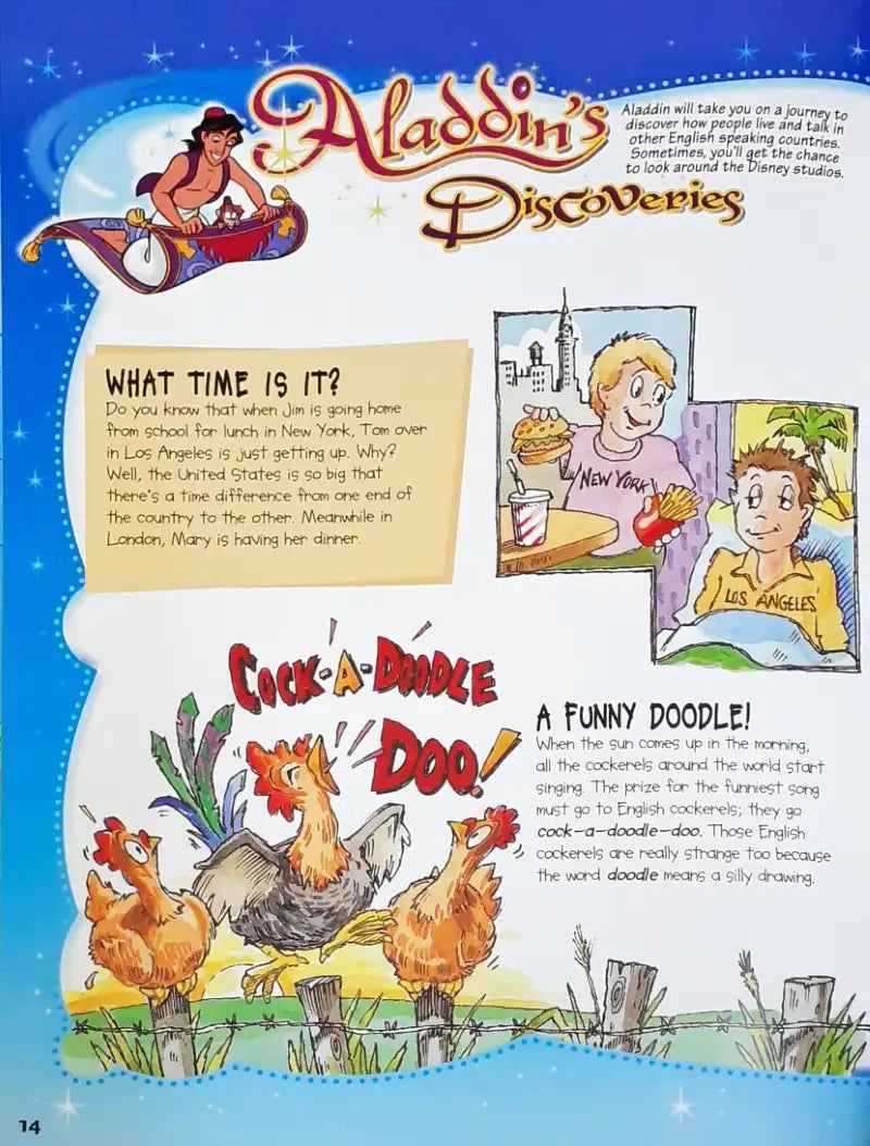 Magic English Deviantart Disney Magic English #9 to #12 : Set of 4 Books with interactive DVDs ...