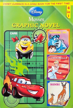 Disney Movies Graphic Novel 4 in 1