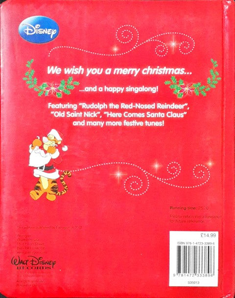 Disney Sing Along Book & CD (P)