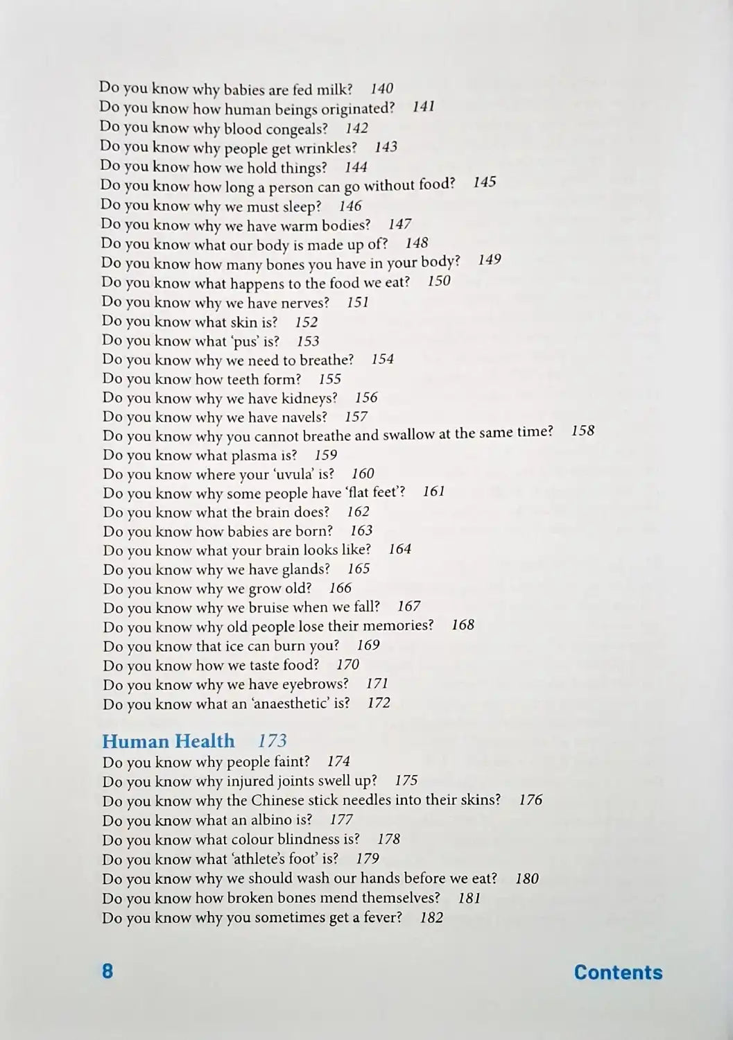 Do You Know : 320 Fantastic Facts to Know