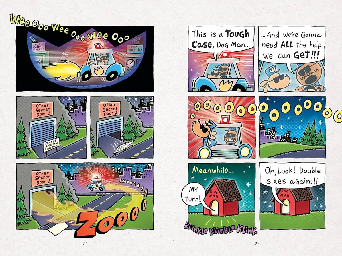 Dog Man #15 : A Sprinkle In Time | Hardcover