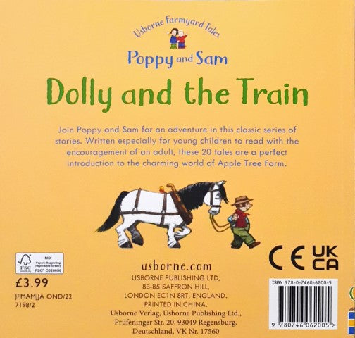 Usborne Farmyard Tales 18 Poppy and Sam Dolly And The Train