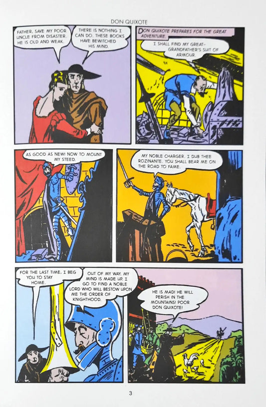 Don Quixote : Classics Illustrated No. 11