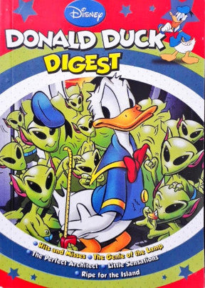 Donald Duck Digest Hits And Misses / The Genie Of The Lamp / The Perfect Architect / Little Sensations / Ripe For The Island 5 Stories in 1 Book