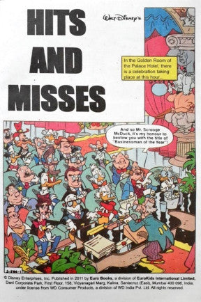 Donald Duck Digest Hits And Misses / The Genie Of The Lamp / The Perfect Architect / Little Sensations / Ripe For The Island 5 Stories in 1 Book