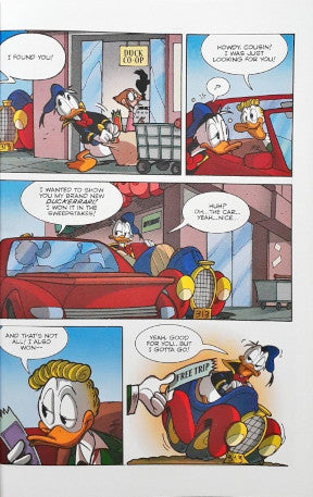 Donald Duck And Friends Total Reset Button / Somewhere Beyond Nowhere 2 Stories in 1 Book