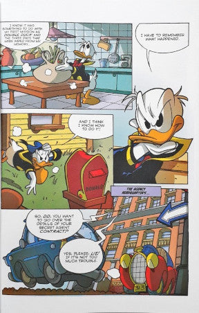 Donald Duck And Friends Total Reset Button / Somewhere Beyond Nowhere 2 Stories in 1 Book